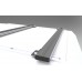 Alu-Cab Load bars (two), 1 250 mm width Silver low profile Alu Cab